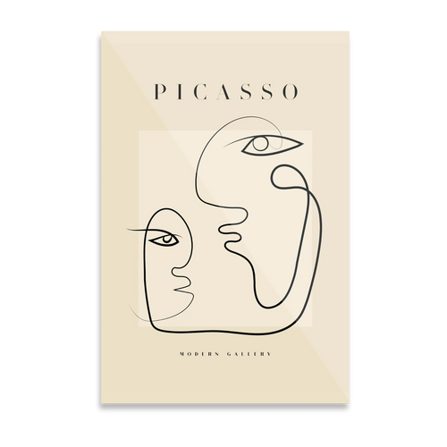 Picasso "Side profiles"