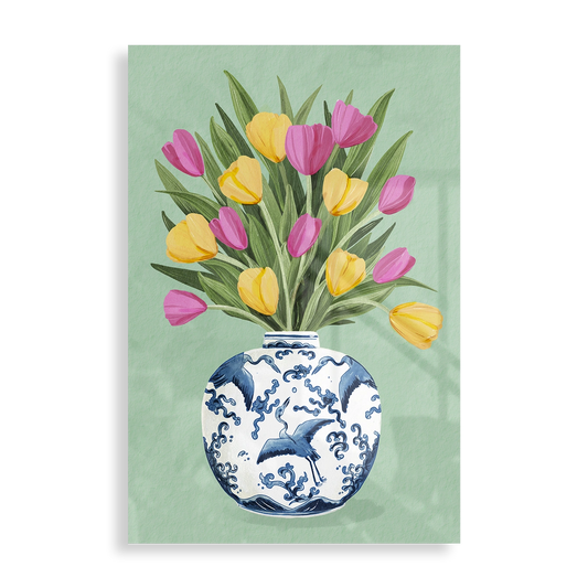 Tulipaner i vase