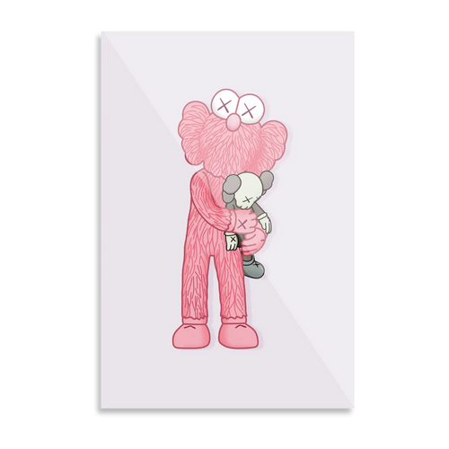 KAWS BFF Pink 1
