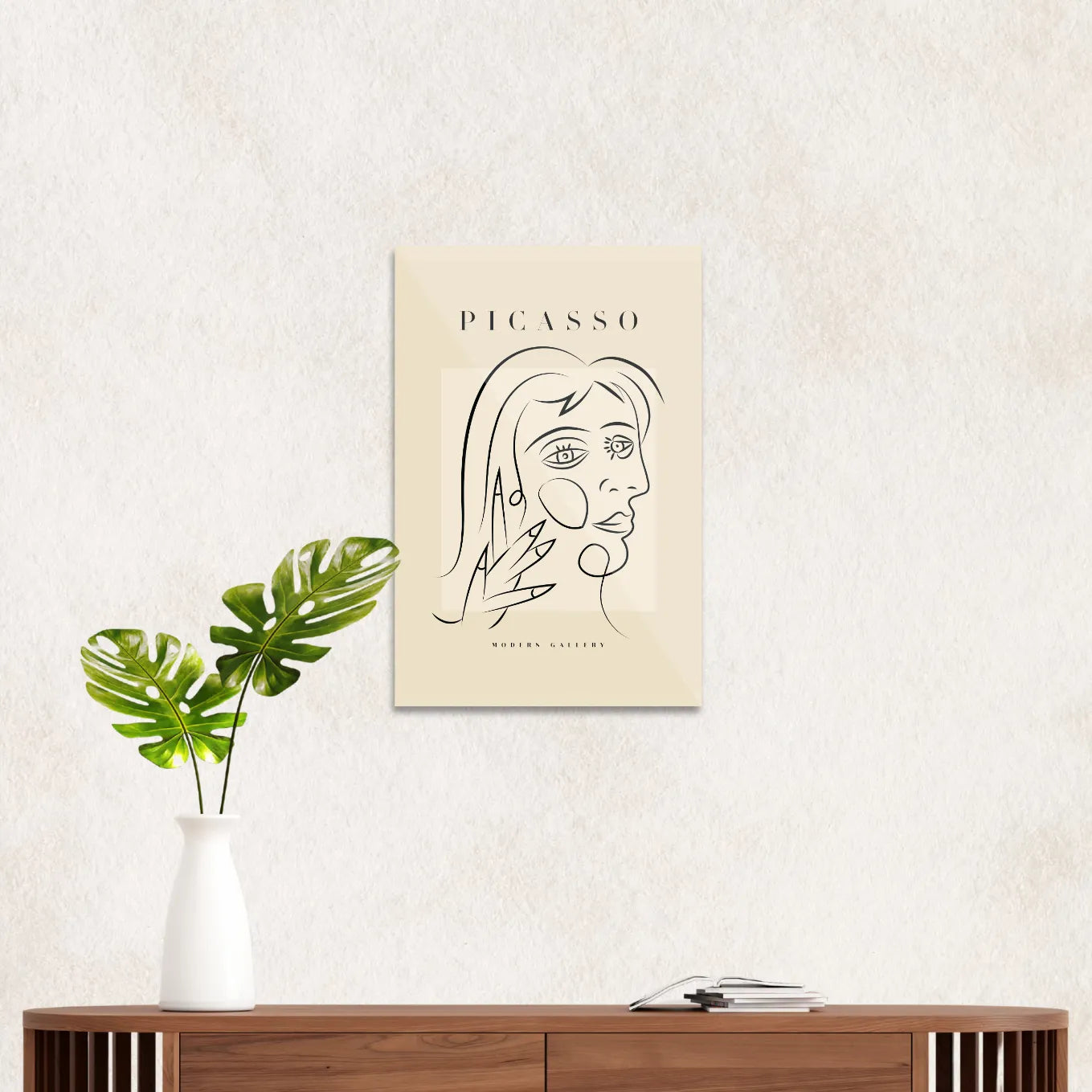 Picasso "Abstrakt kvindeansigt" 1