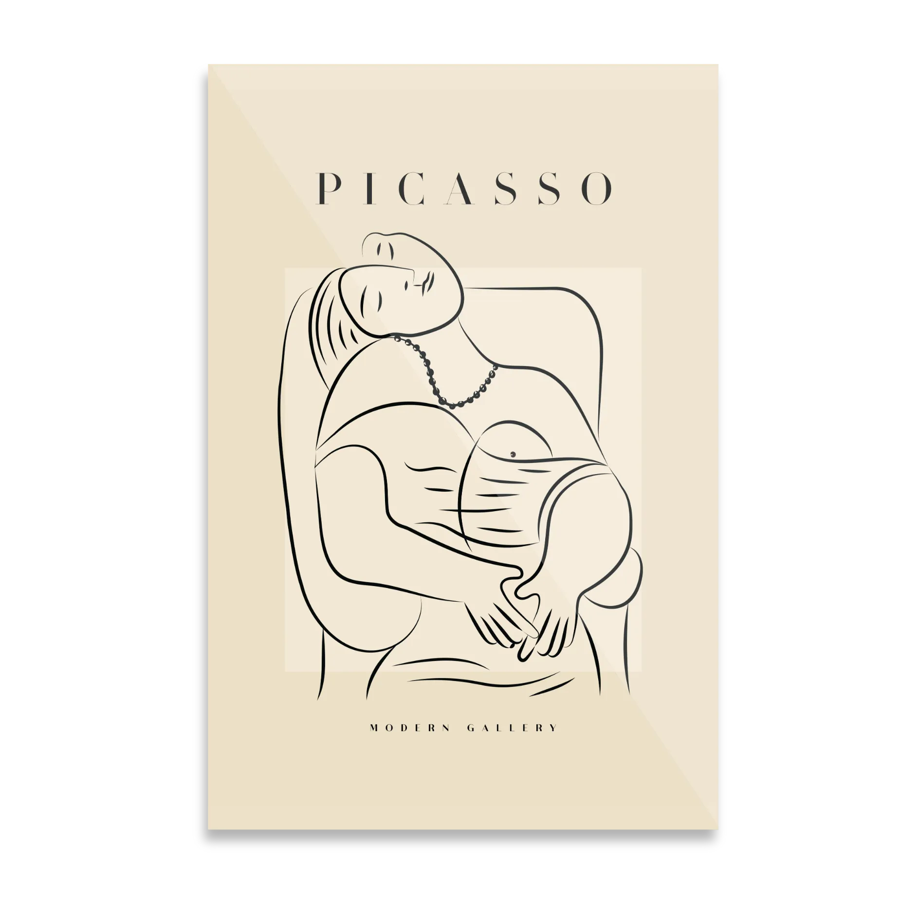 Picasso "Sovende kvinde"