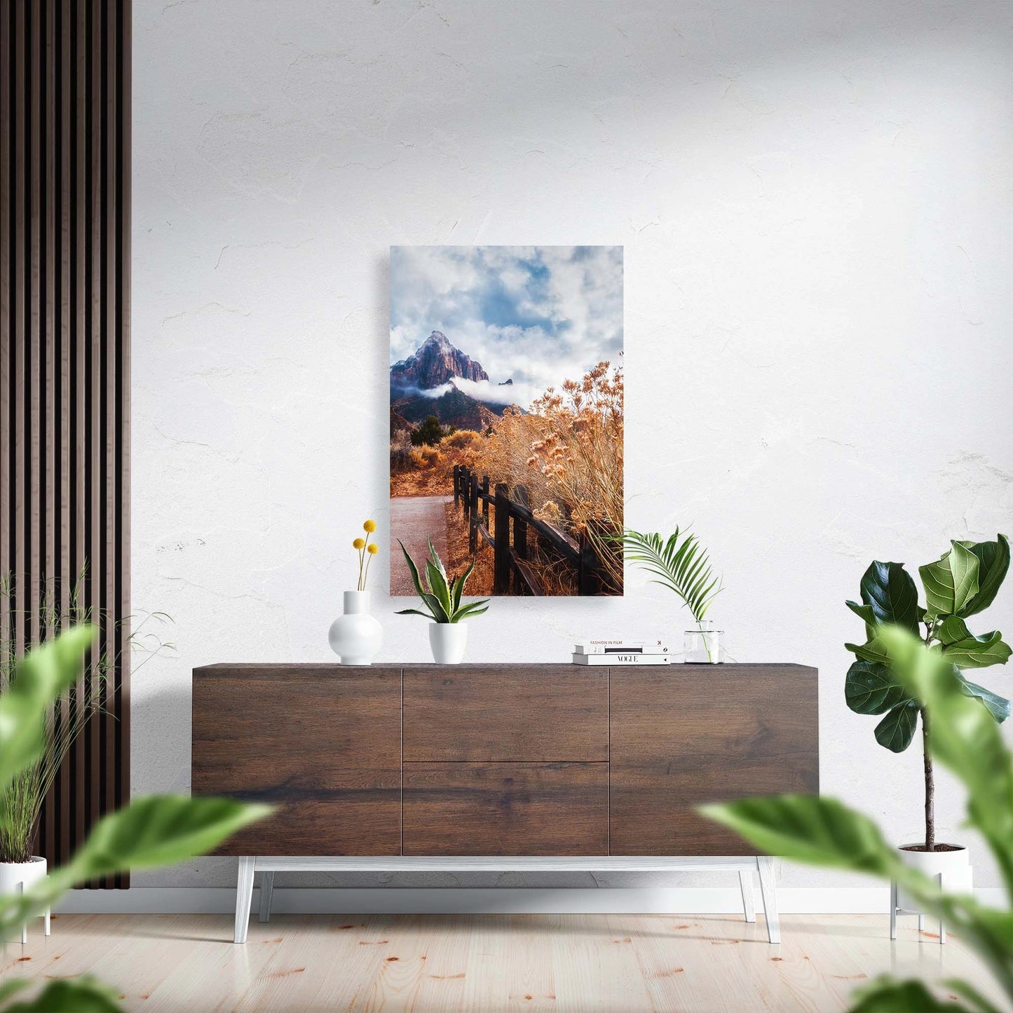 Trail to the mountain