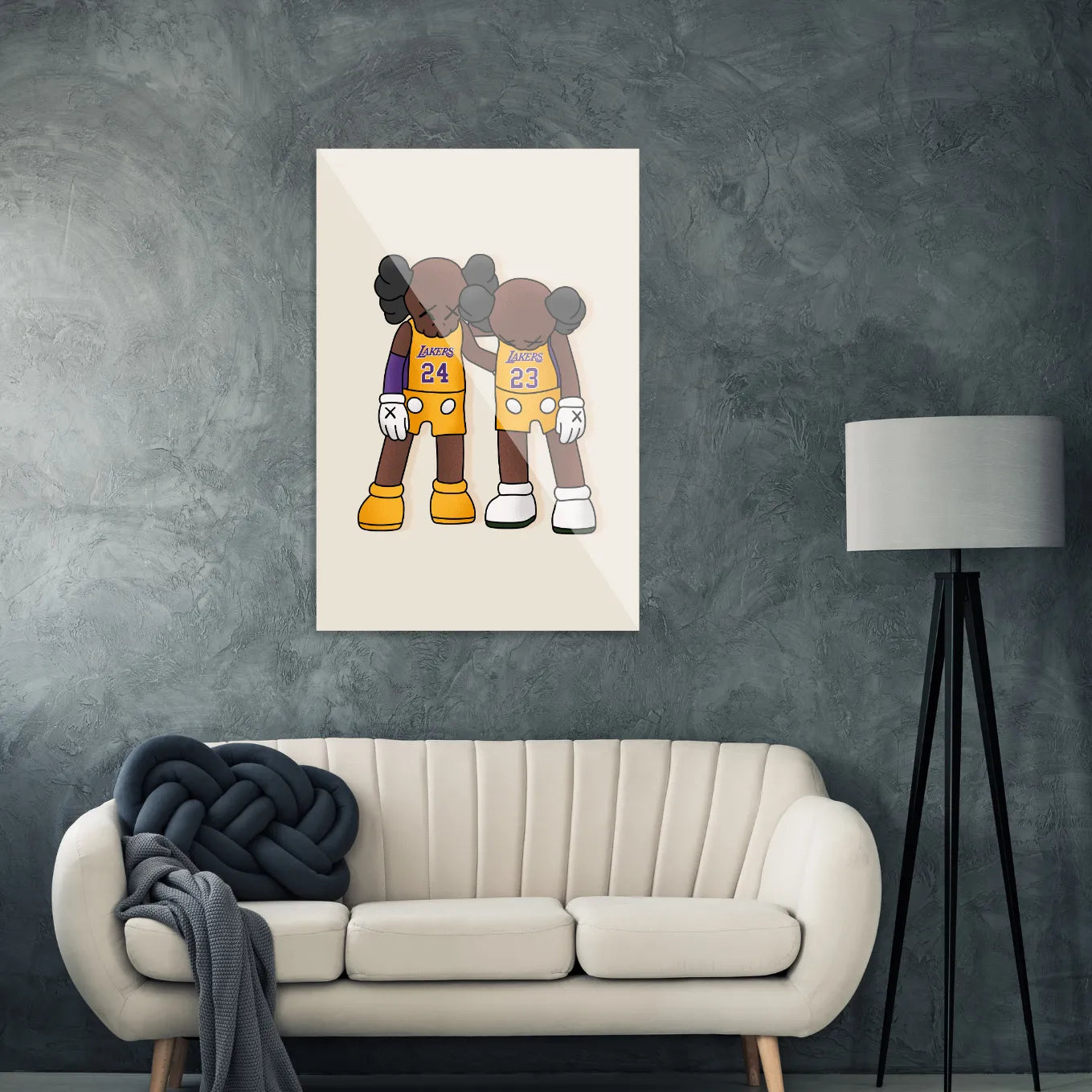 KAWS Lakers NO. 23 &amp; 24