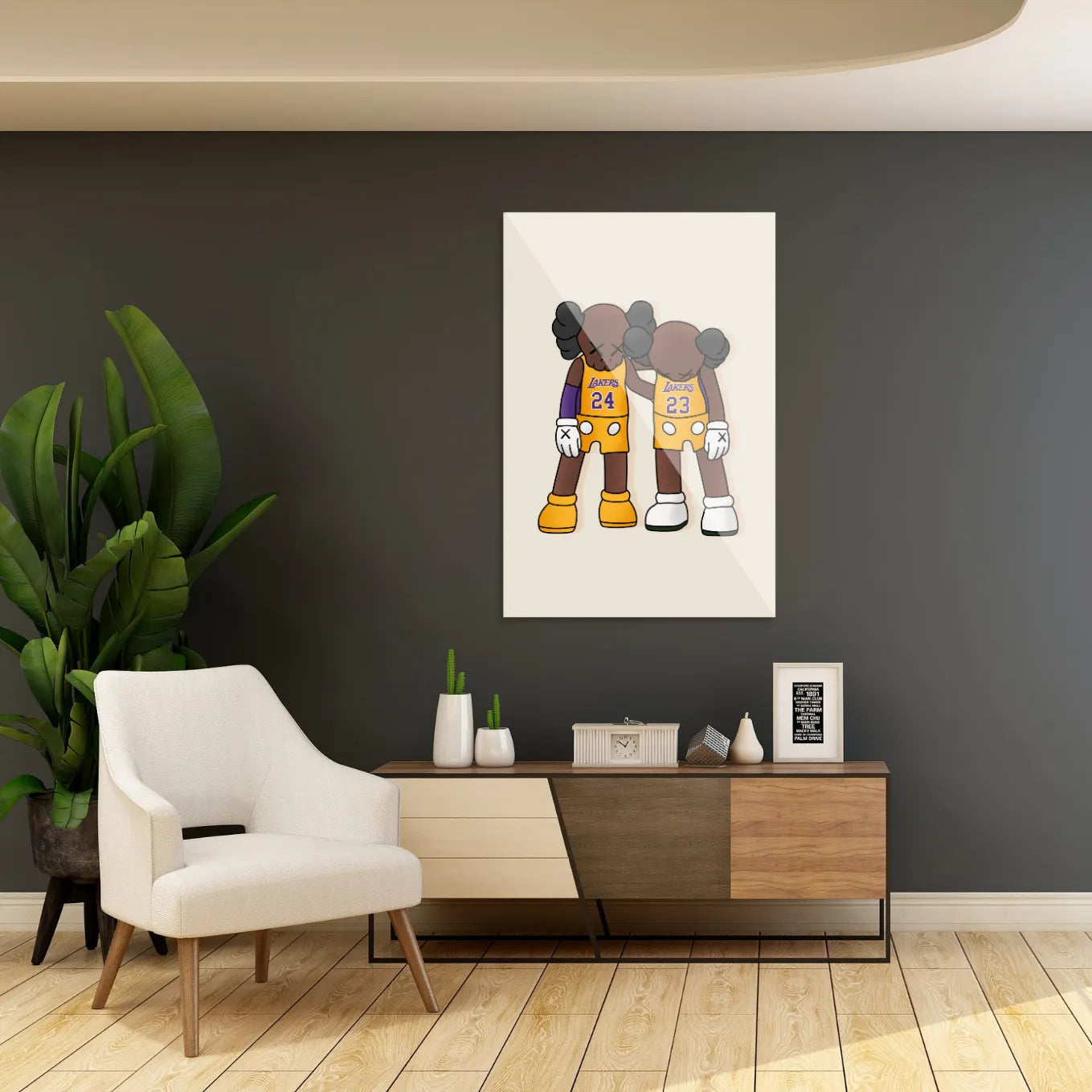 KAWS Lakers NO. 23 & 24