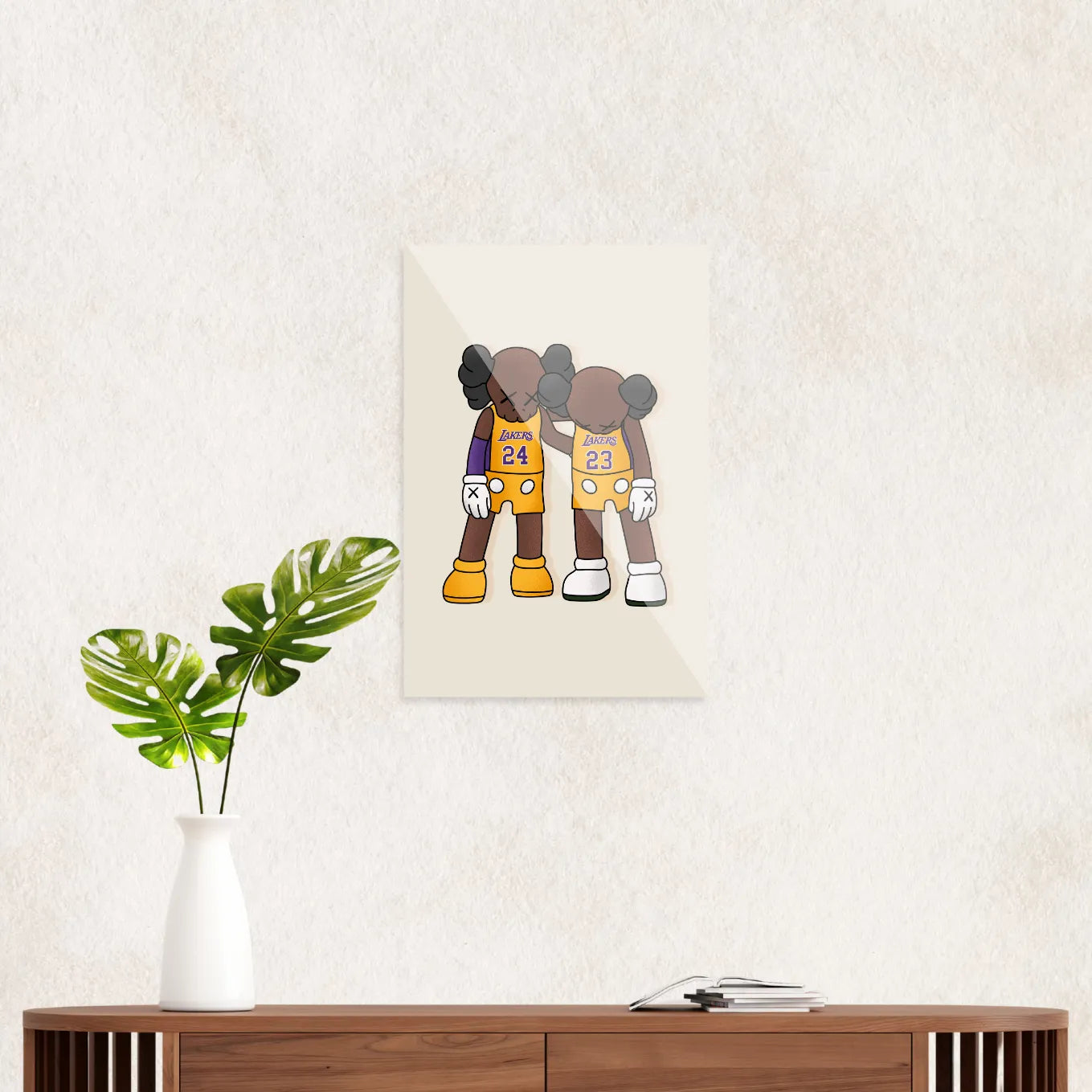 KAWS Lakers NO. 23 &amp; 24