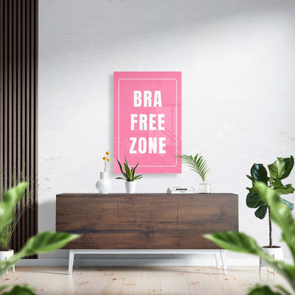 Bra free zone