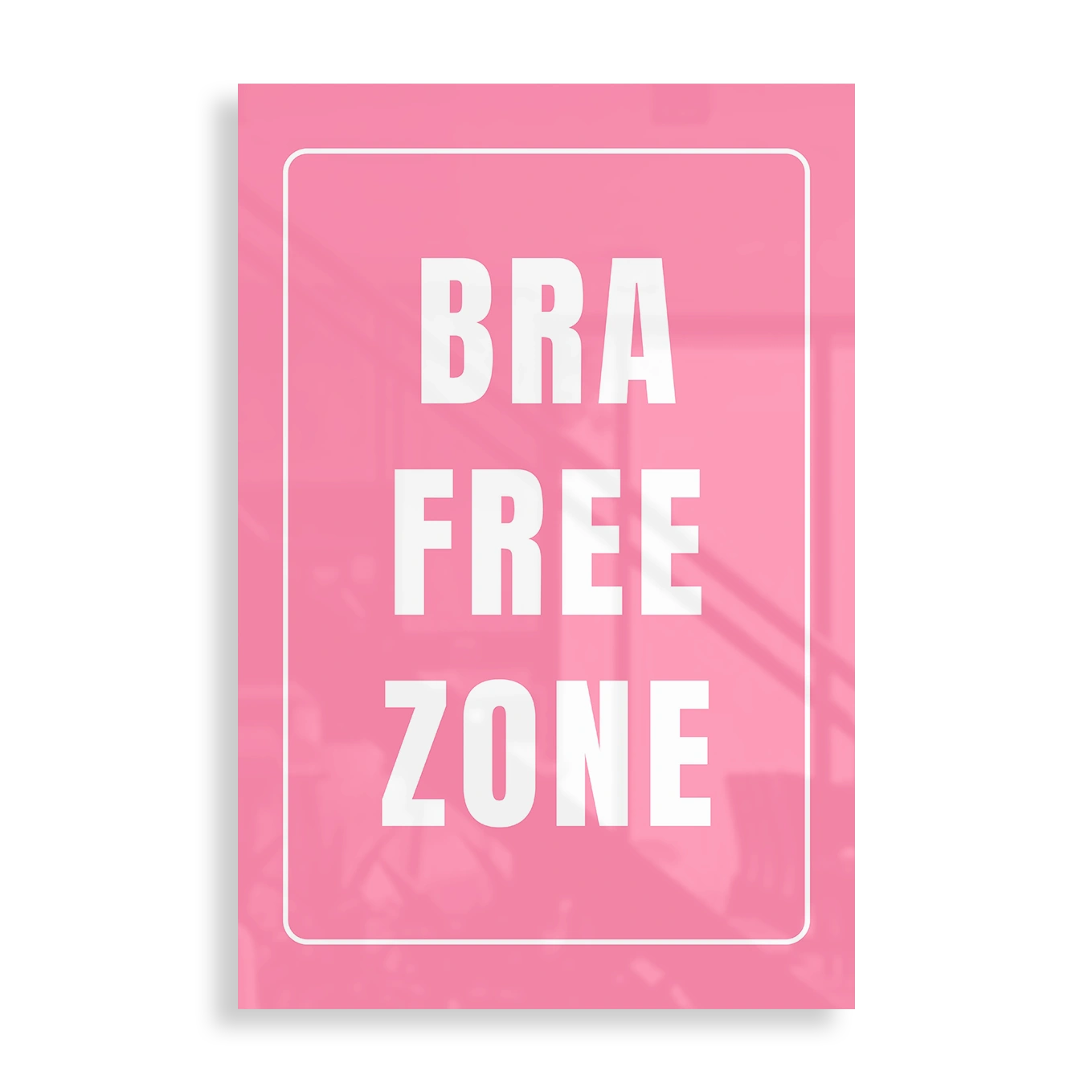 Bra free zone