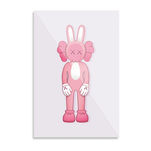 KAWS Pink bunny