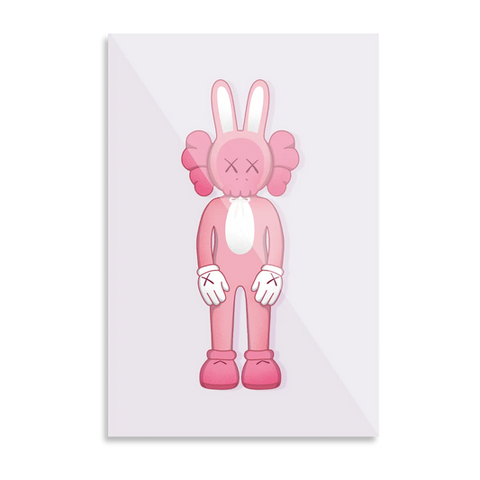 KAWS Pink bunny