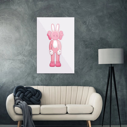 KAWS Pink bunny