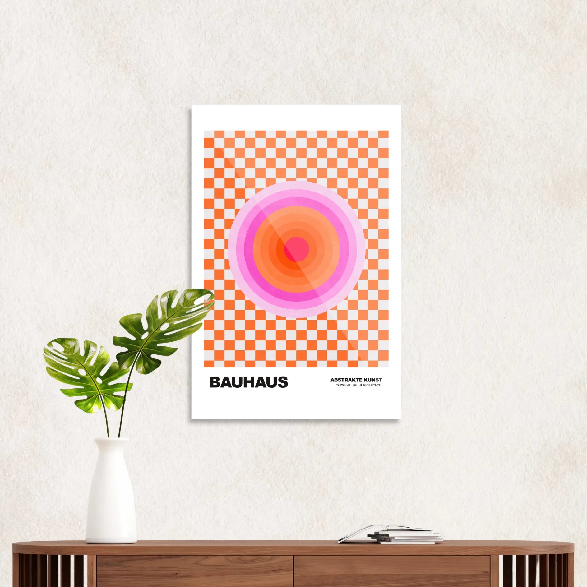 Bauhaus abstract circles