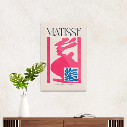 Matisse Composition, Black and red. 1947 #1