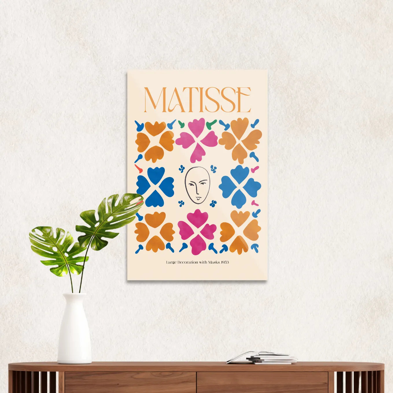 Matisse Large Decoration with masks, 1953 #1