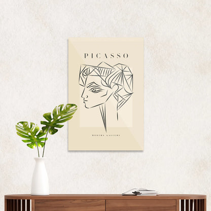 Picasso "Kvindeprofil"