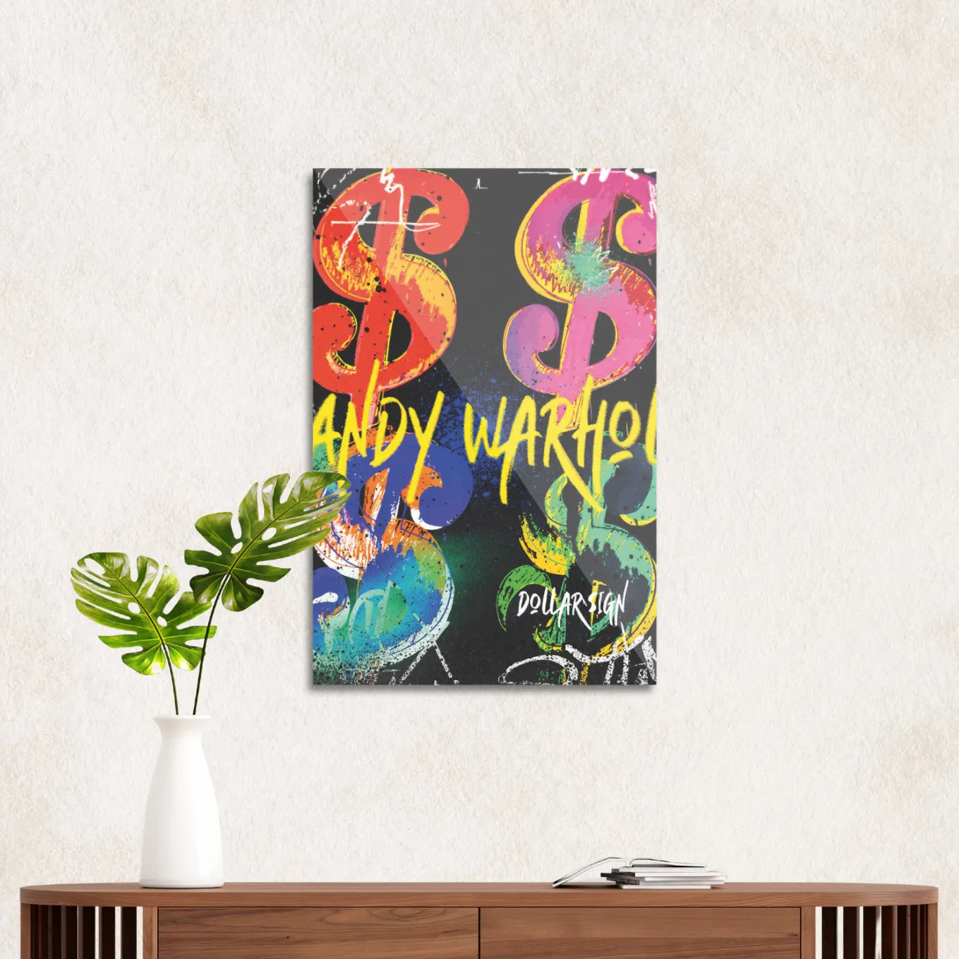 Andy Warhol "Dollar sign" 1