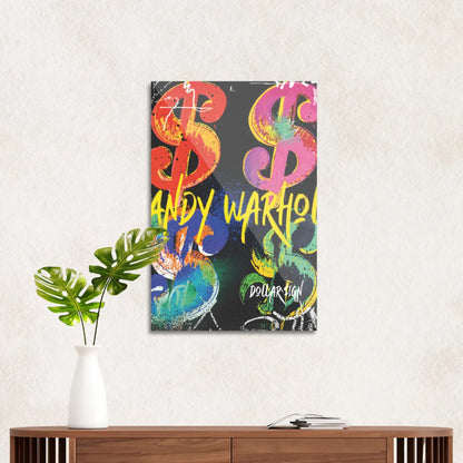 Andy Warhol "Dollar sign" 1