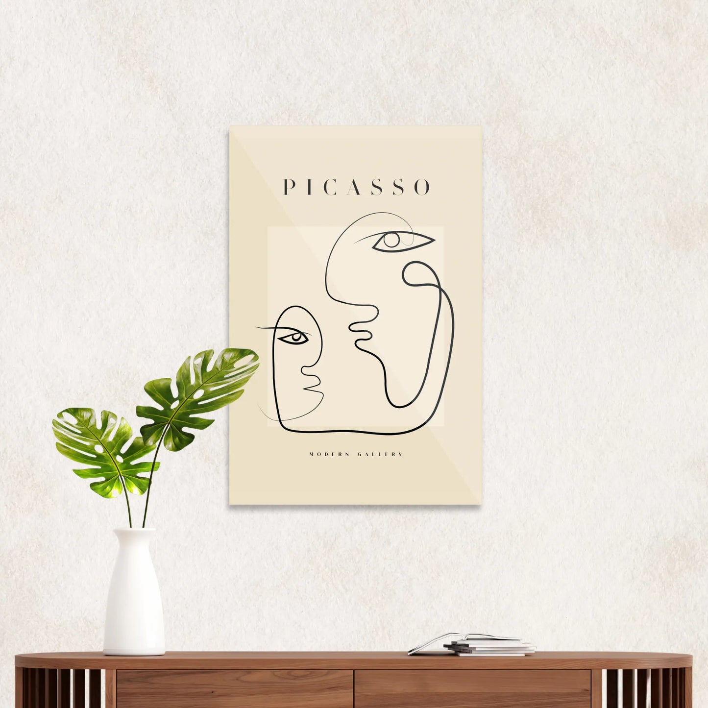 Picasso "Side profiles"