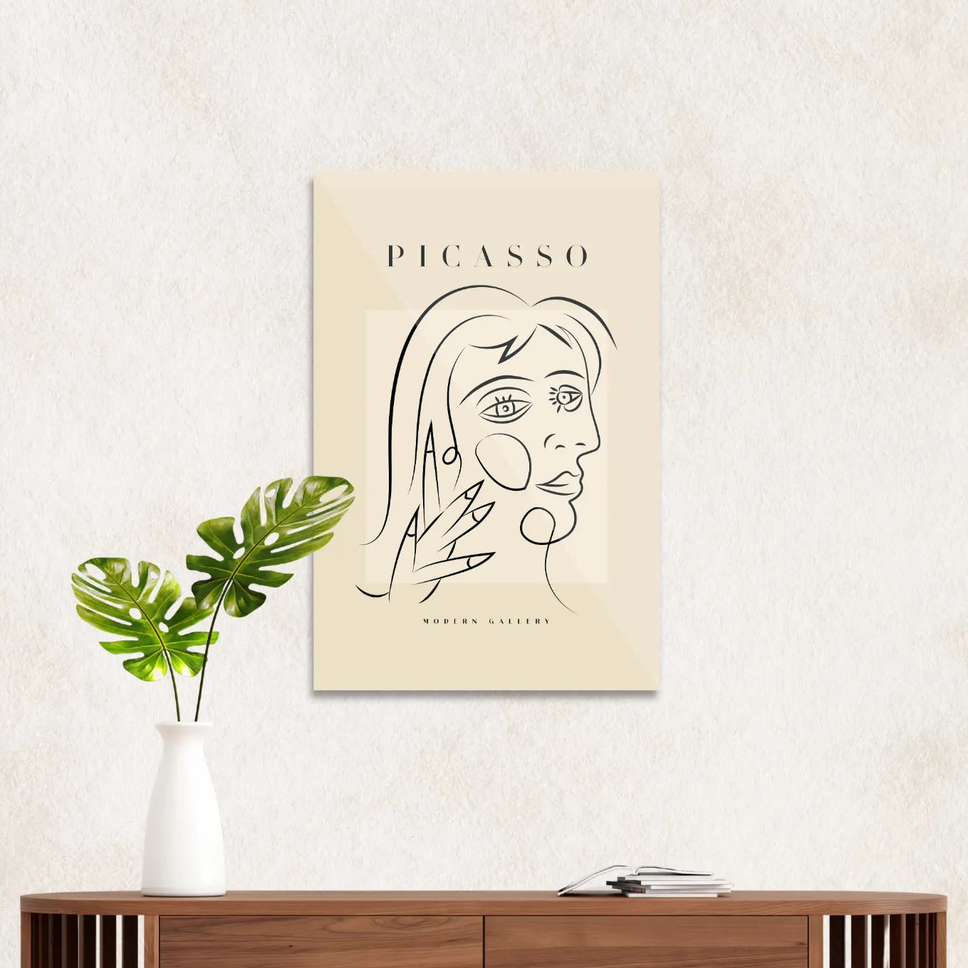 Picasso "Abstrakt kvindeansigt" 1