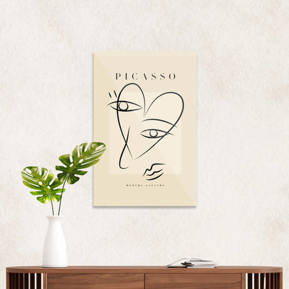 Picasso "Kærlighedens ansigt"