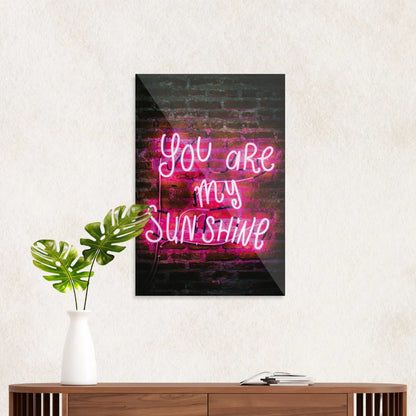 "You are my sunshine"