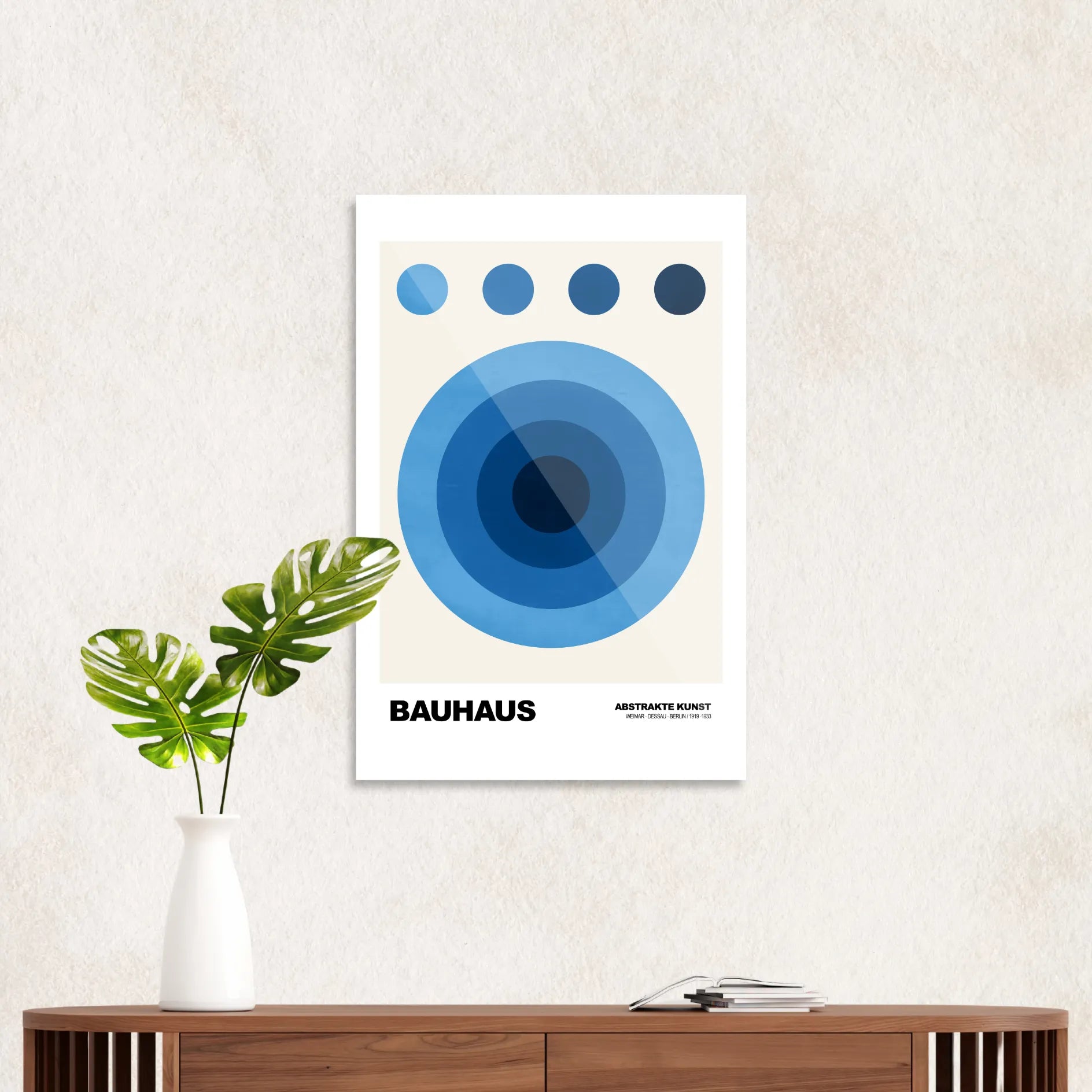 Bauhaus blue