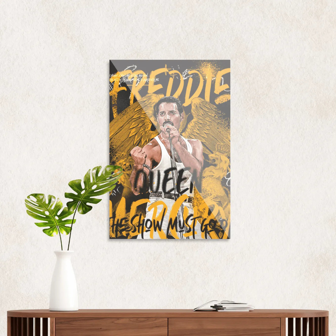 Freddie Mercury "The show must go on"