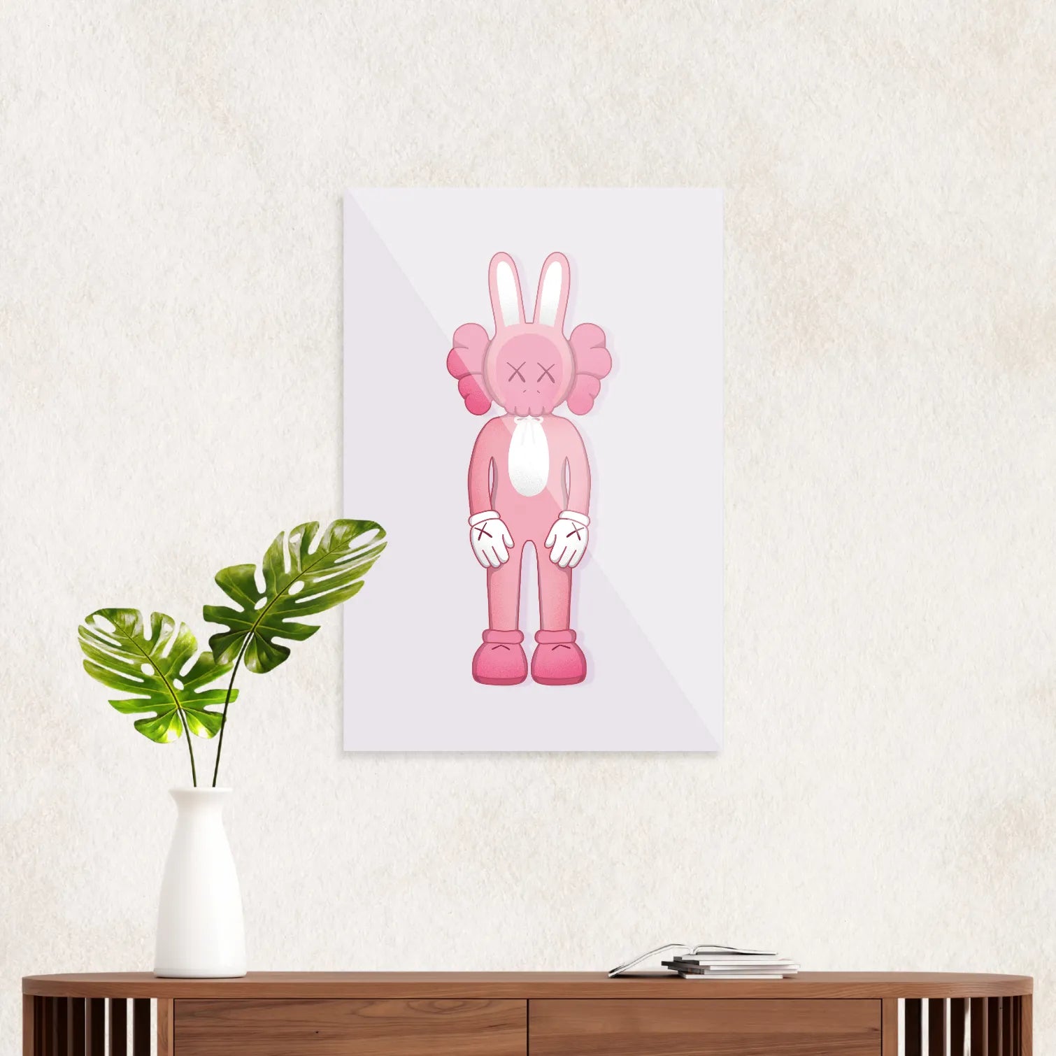 KAWS Pink bunny