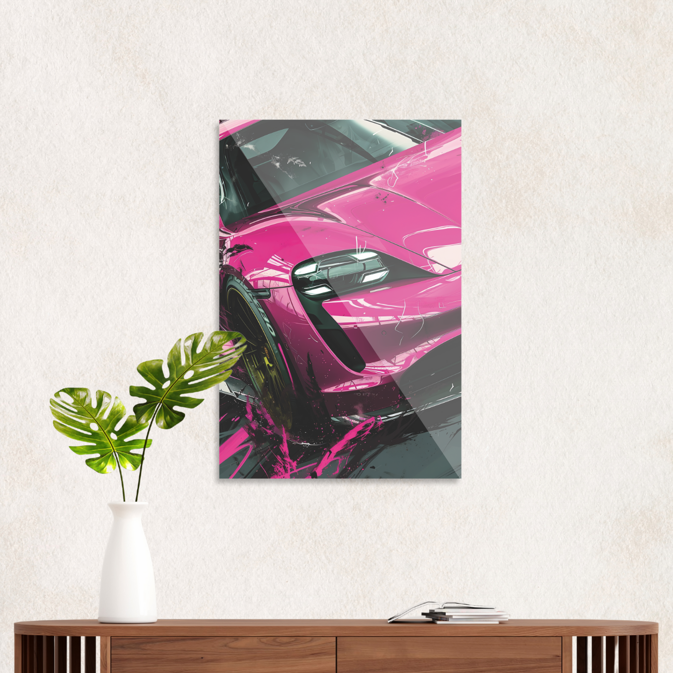 Pink Porsche power