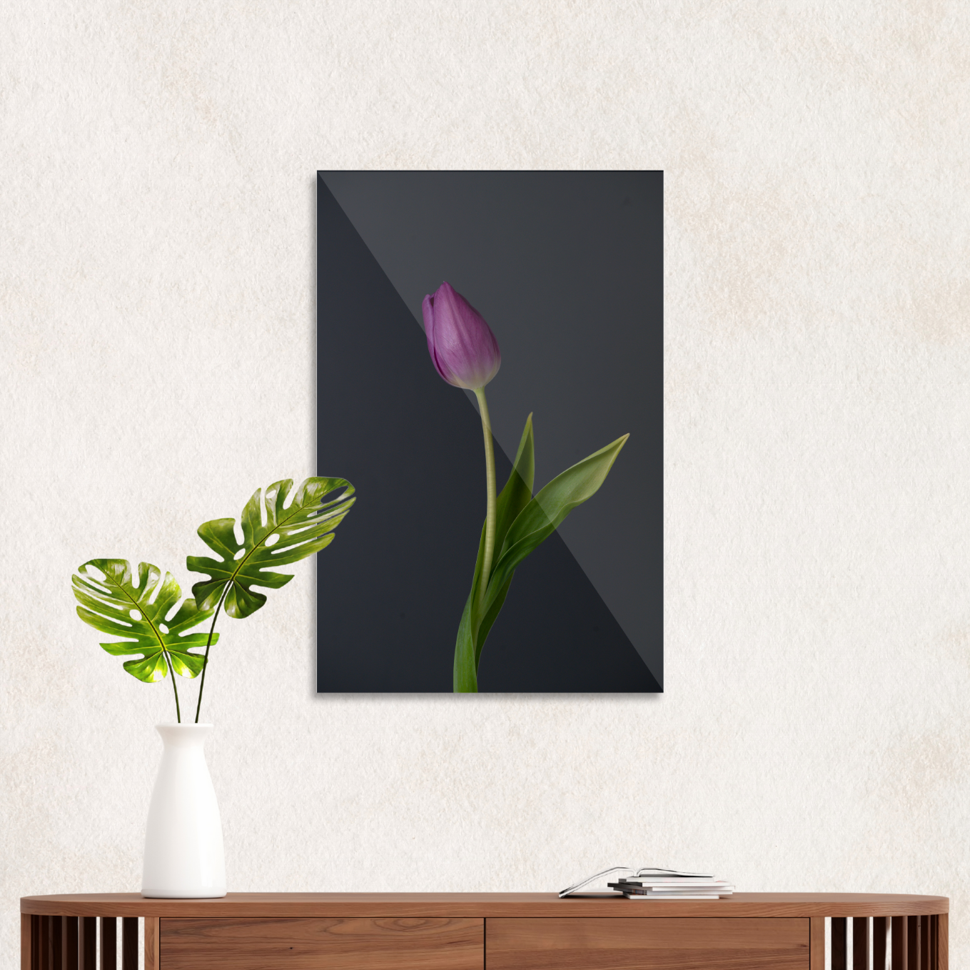 Purple tulip