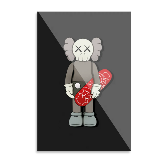 KAWS skater
