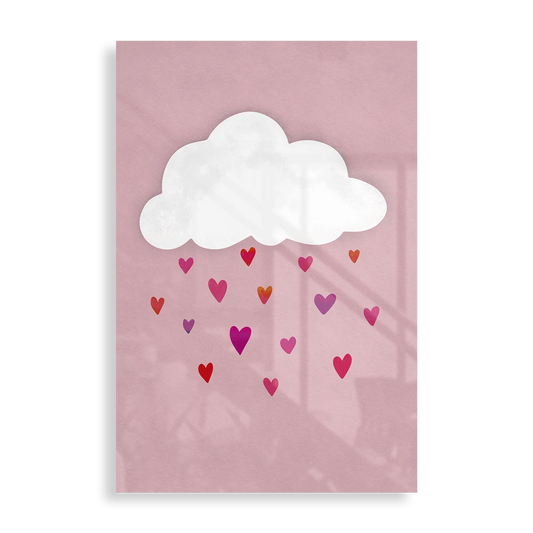Raining hearts