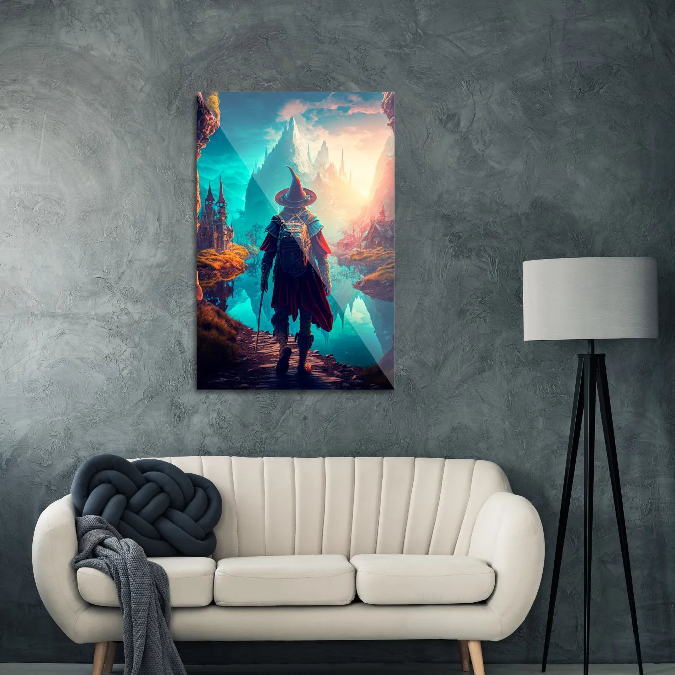 Explorer in a foreign country