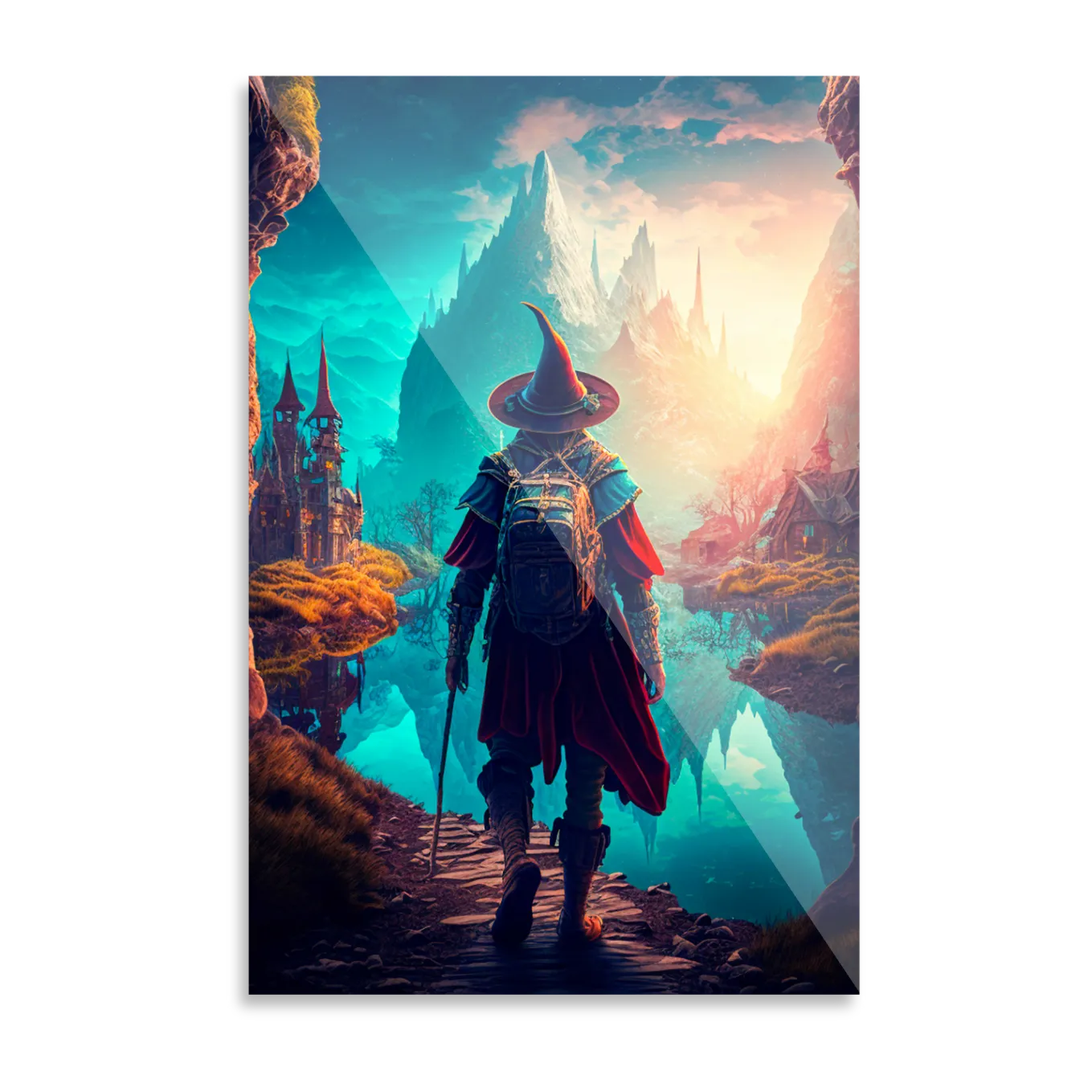 Explorer in a foreign country