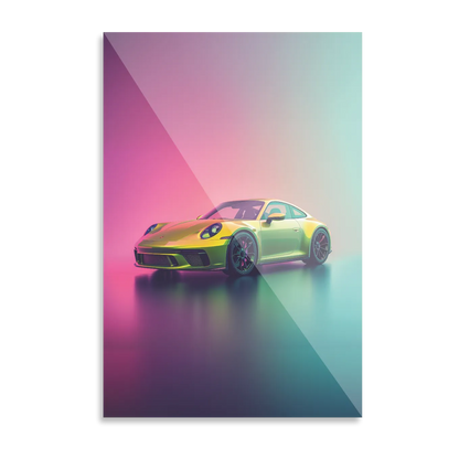 Neon Porsche vibes