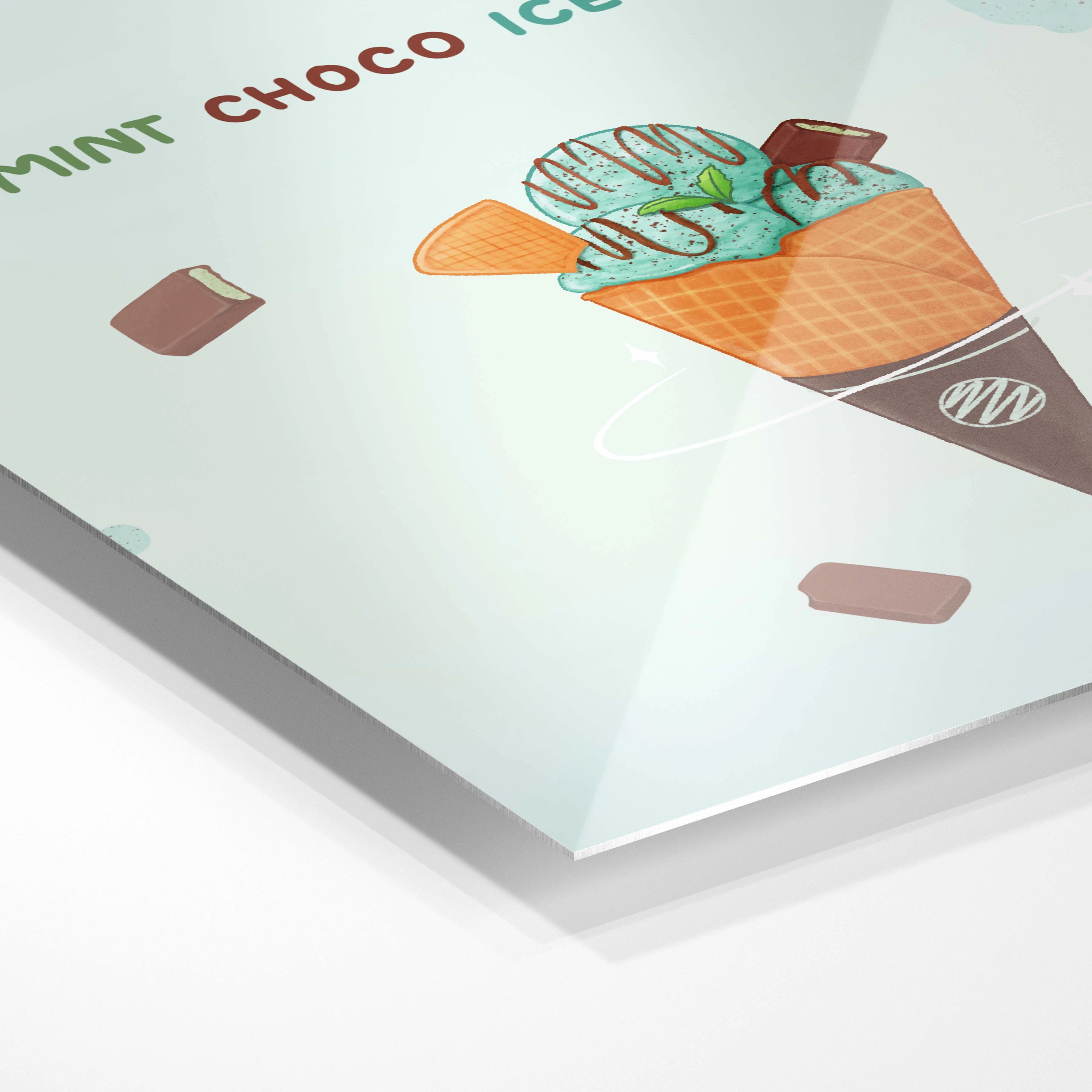 Mint chocolate Icecream