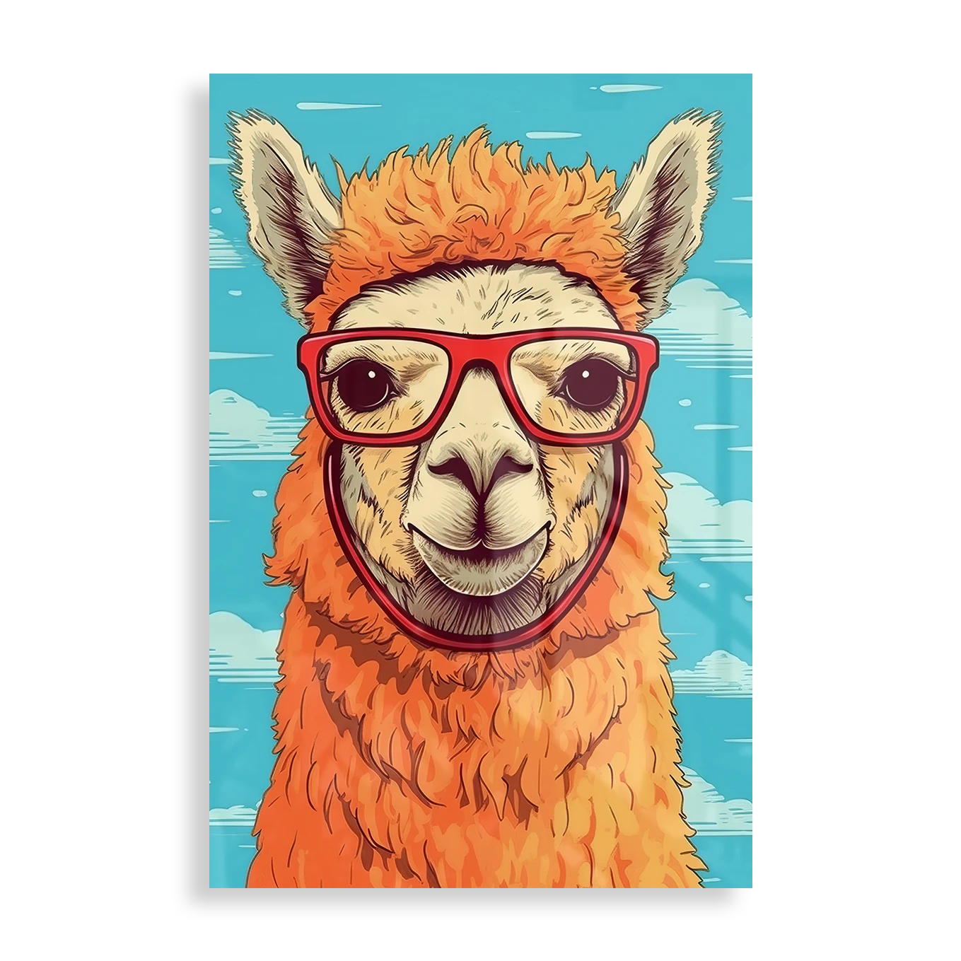 Funny llama