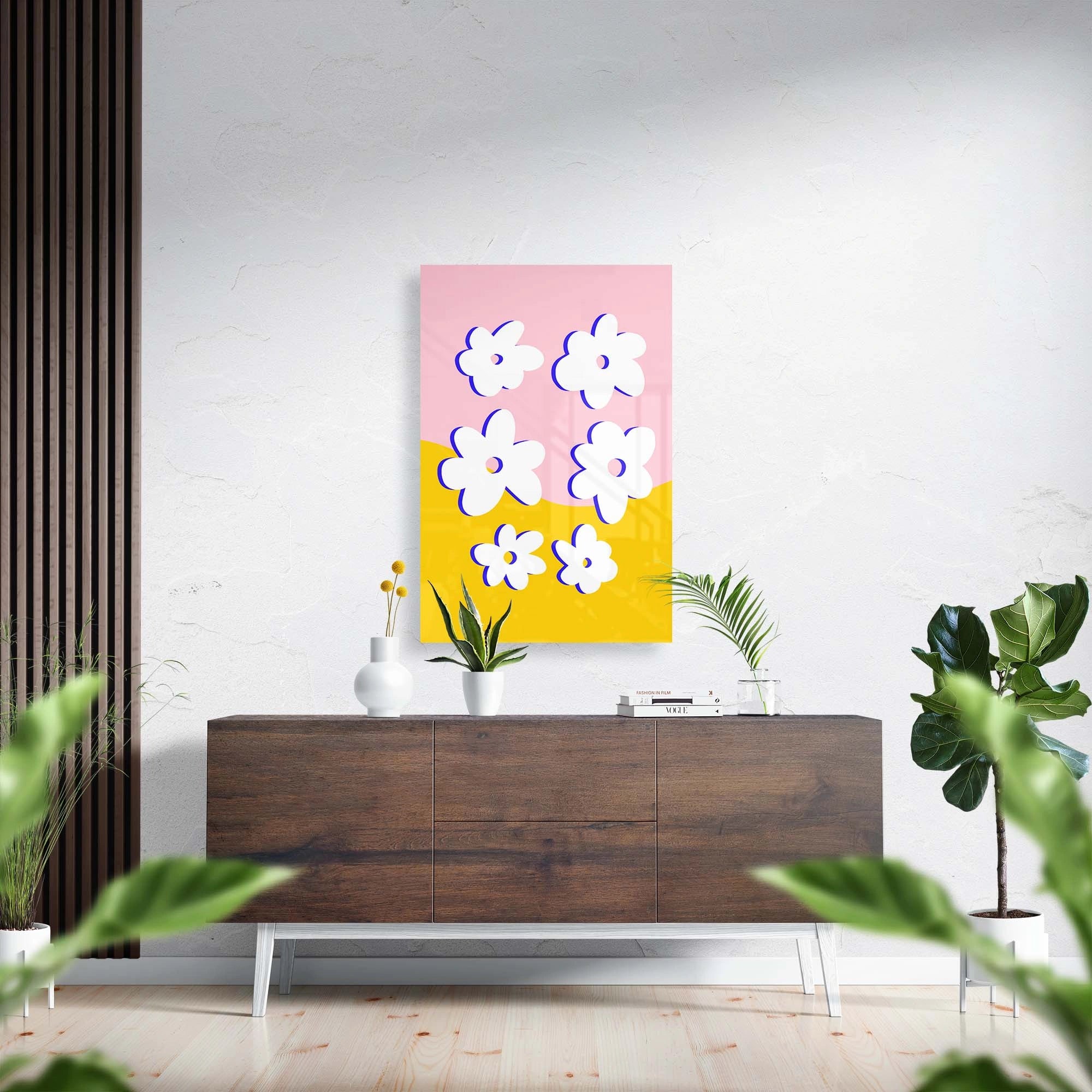 Pastel flowers