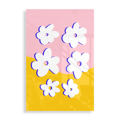 Pastel blomster