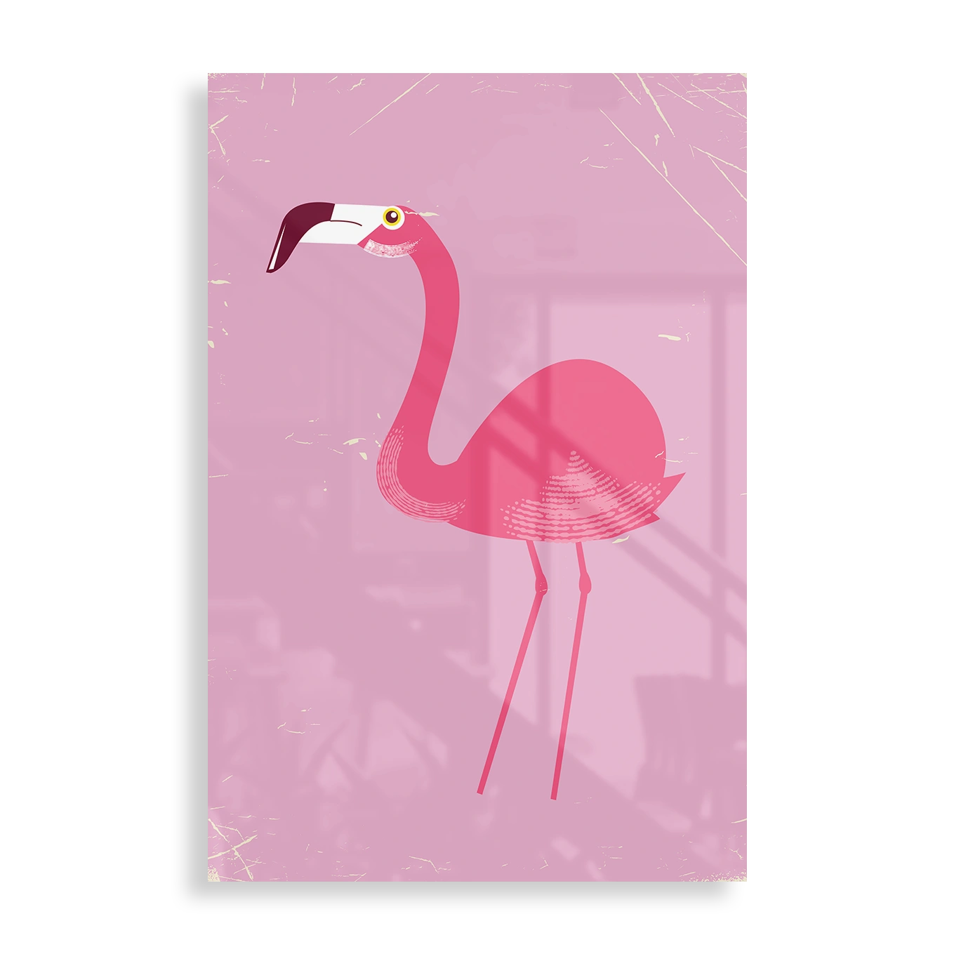 Pink flamingo