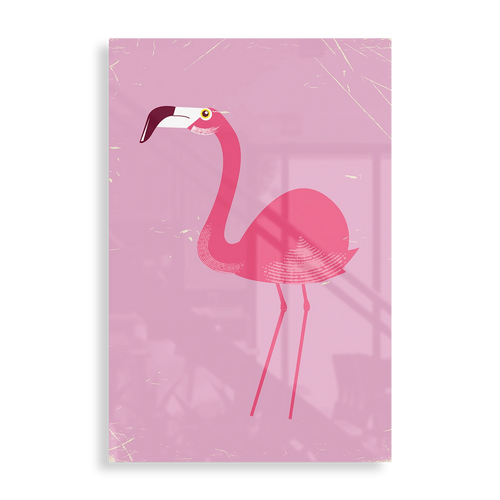 Pink flamingo