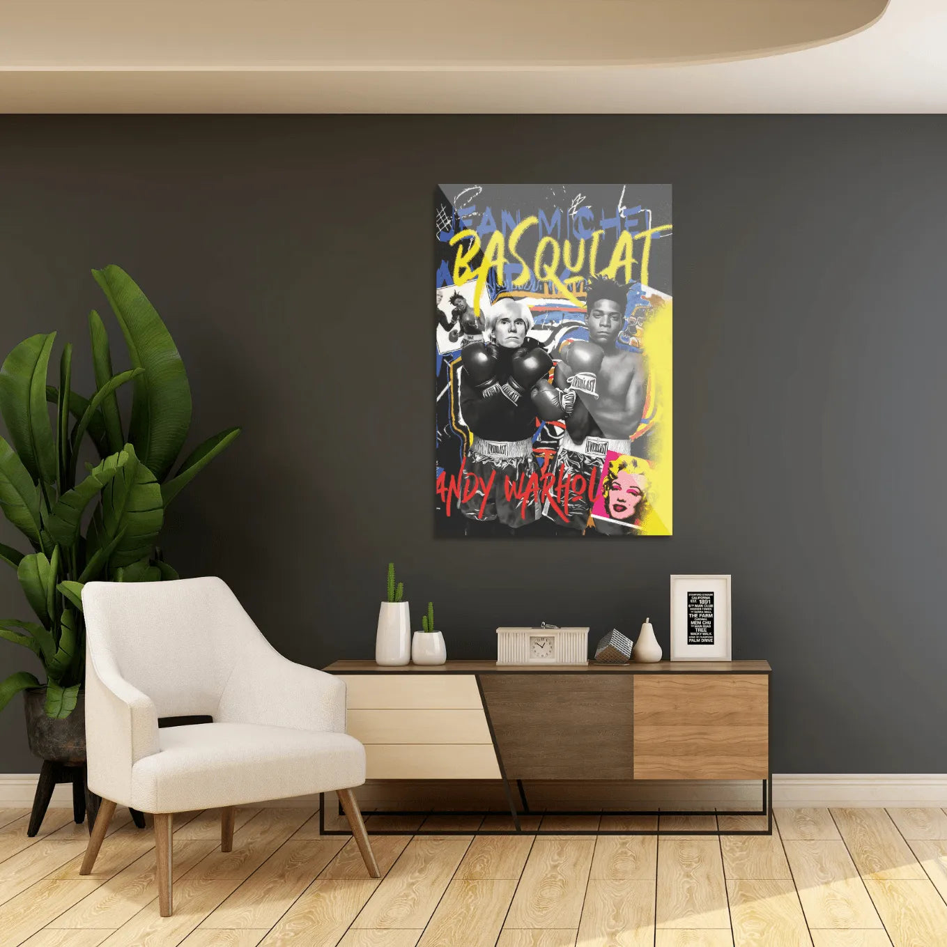 Andy Warhol X Jean Michel Basquiat #2