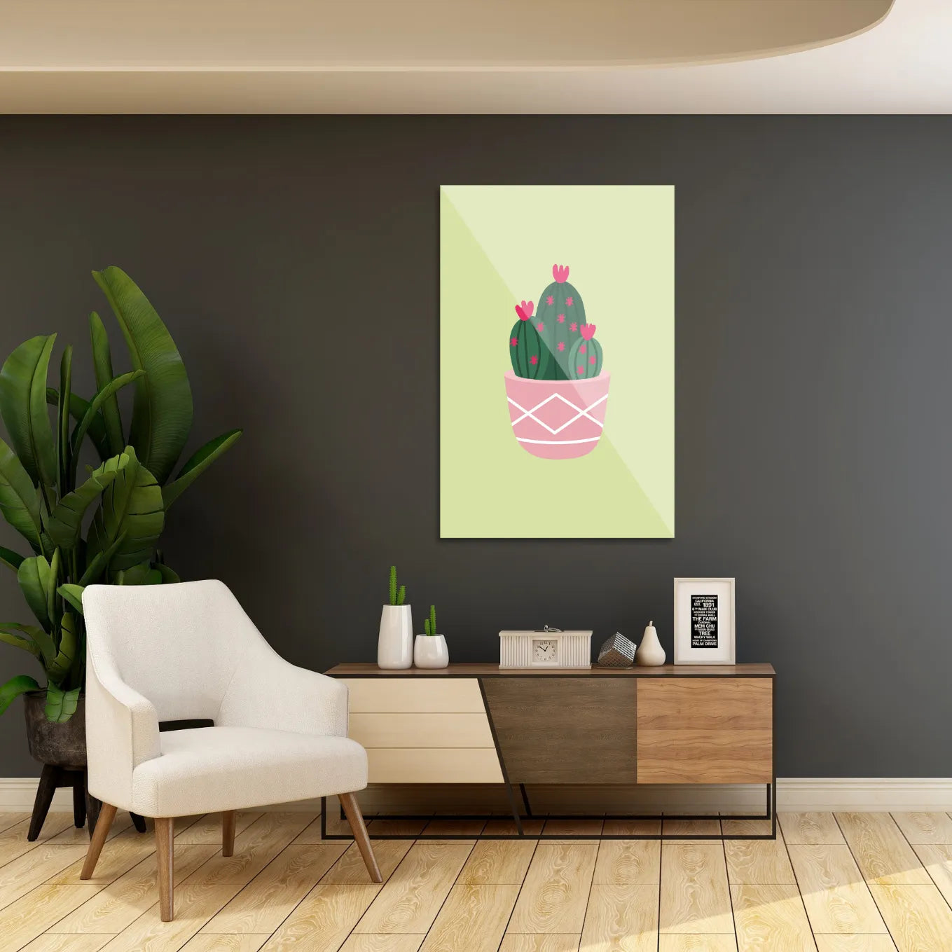 Cactus plant in pot 1