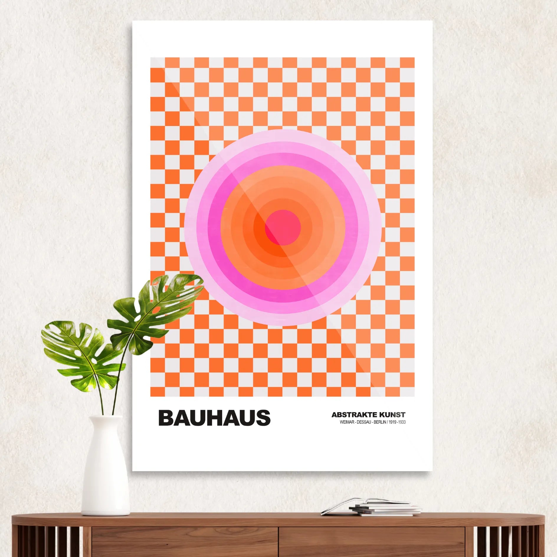 Bauhaus abstract circles