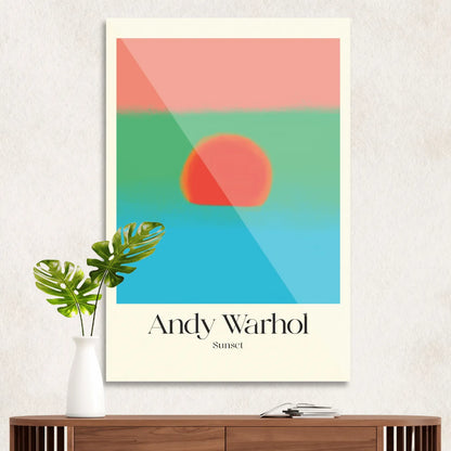 Andy Warhol "Sunset" #5