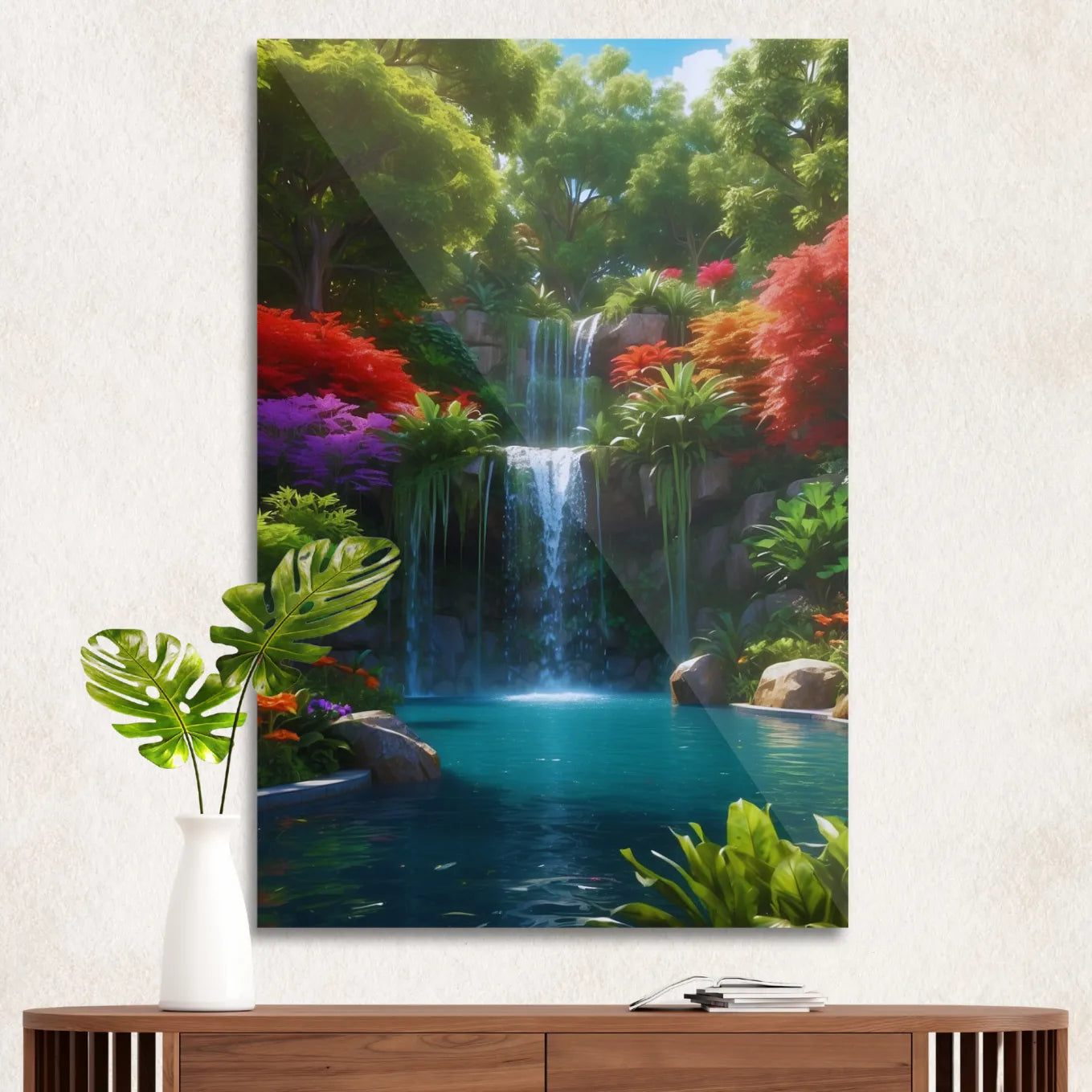 Waterfall in the jungle