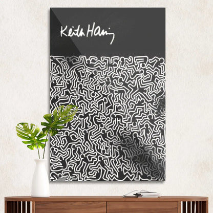 Keith Haring "Silhouettes" 1