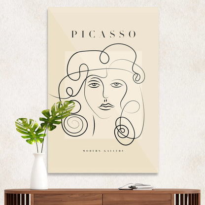 Picasso "Kvindeansigt" 1