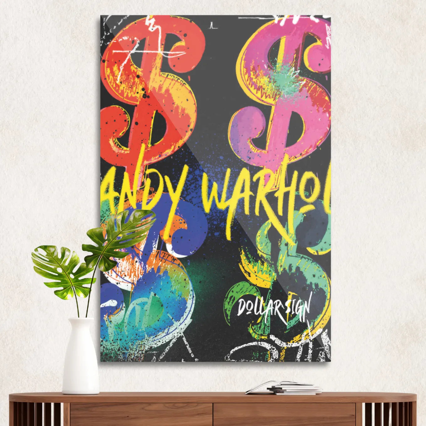 Andy Warhol "Dollar sign" 1