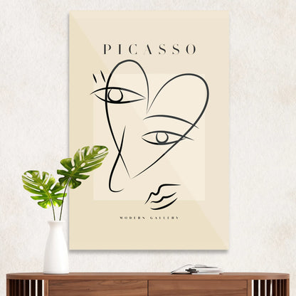 Picasso "Kærlighedens ansigt"