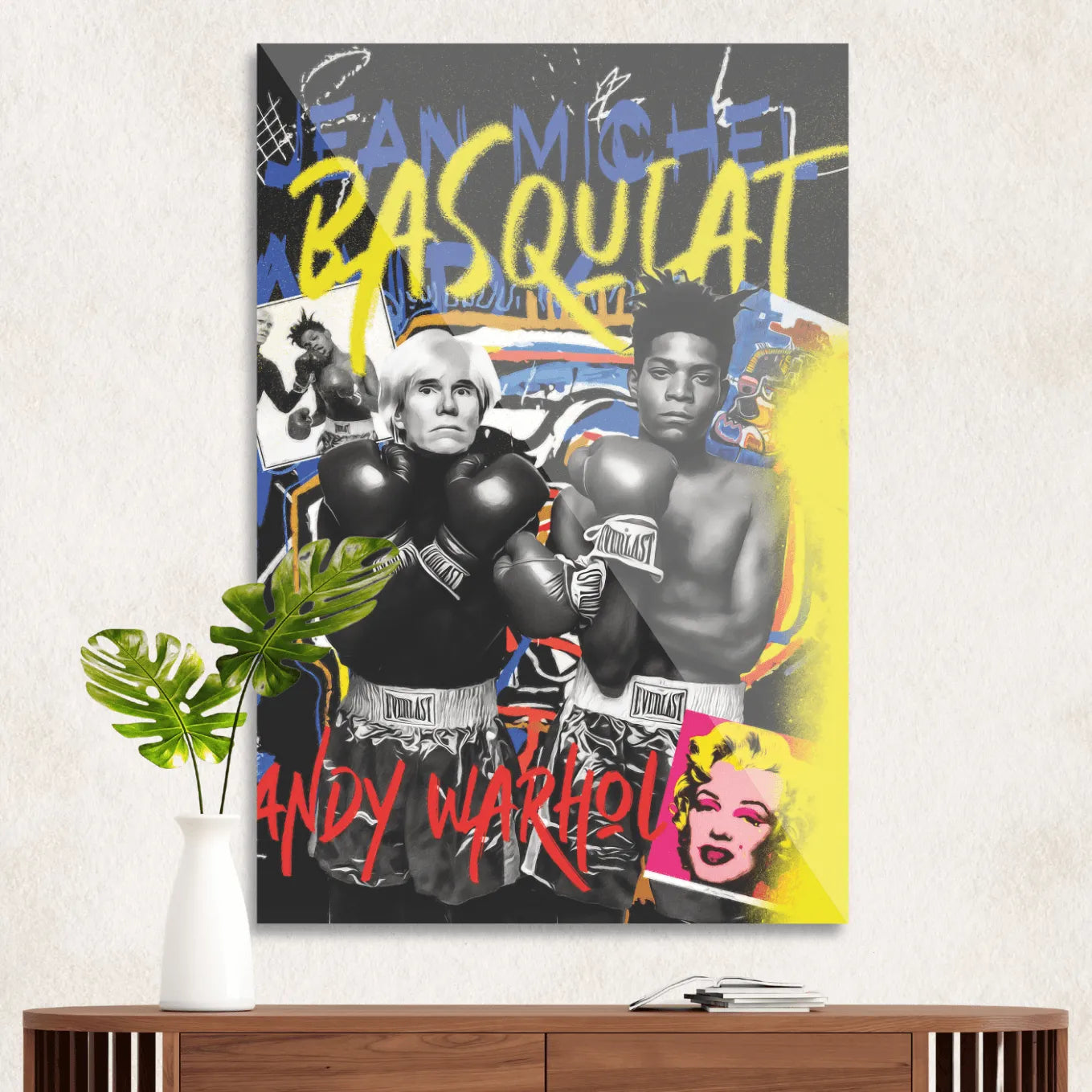 Andy Warhol X Jean Michel Basquiat #2